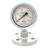 不鏽鋼(gāng)隔膜壓(yā)力表